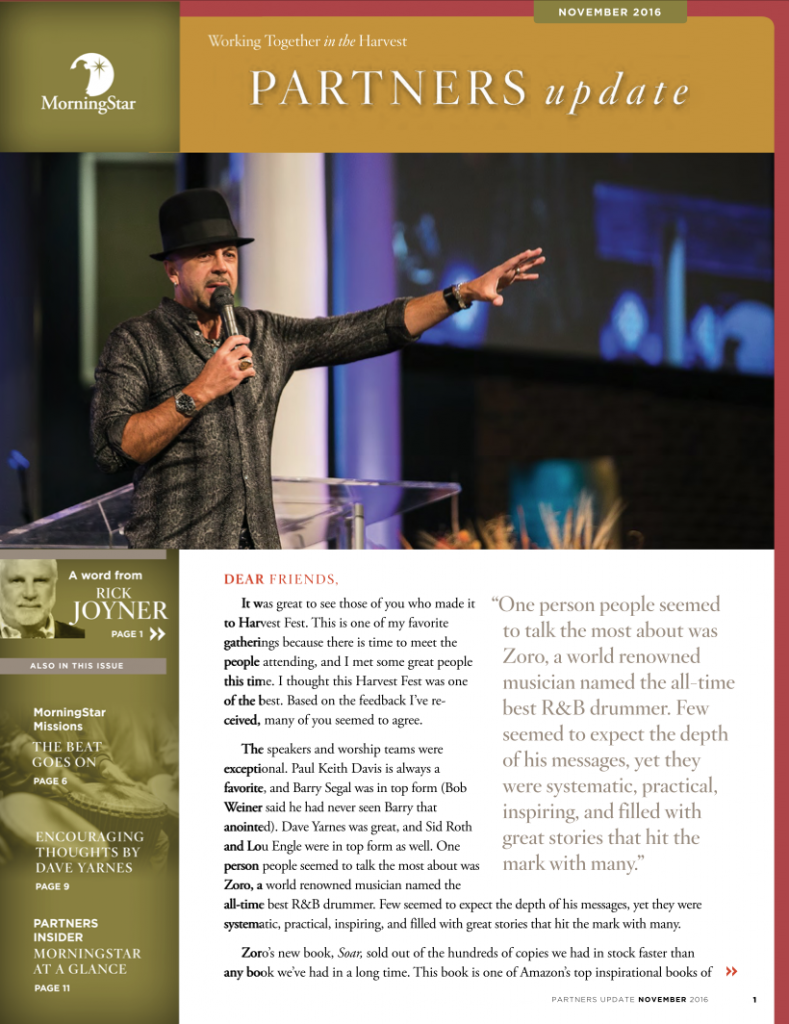 Media – Zoro International Ministries